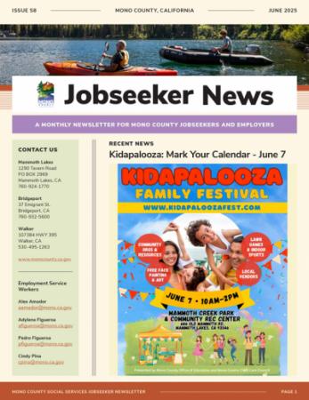 Jobseeker News June Cover