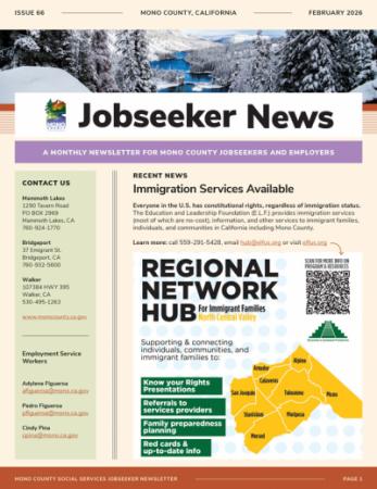 Jobseeker News February Cover Jobseeker News February Cover