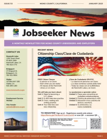 Jobseeker News January Cover